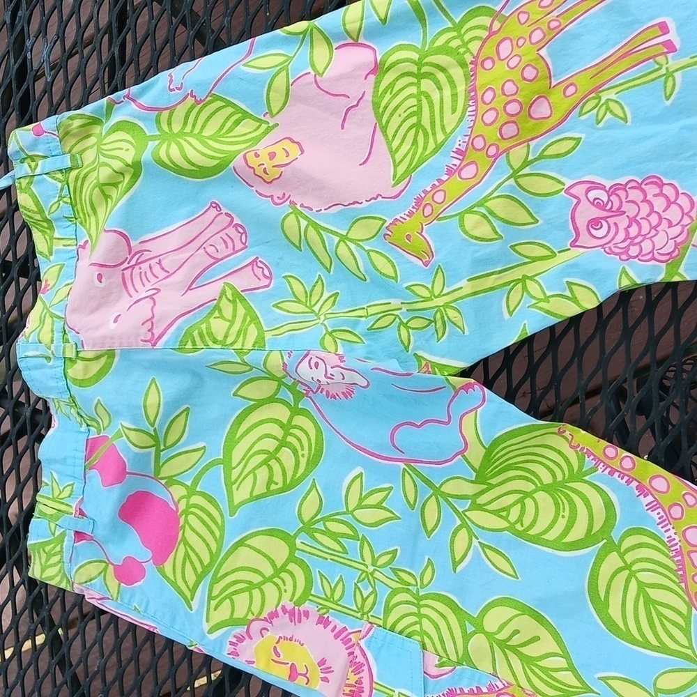 Vintage white label Lilly Pulitzer pants size 0 - Picture 4 of 7